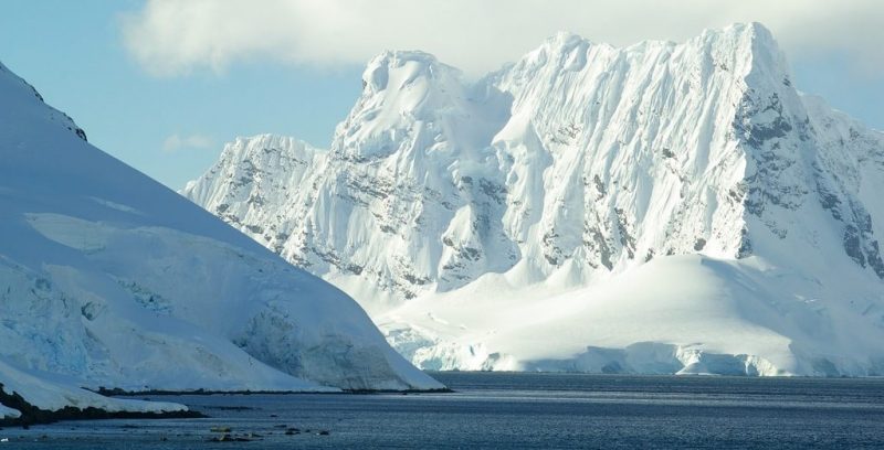 paisaje de la antartida